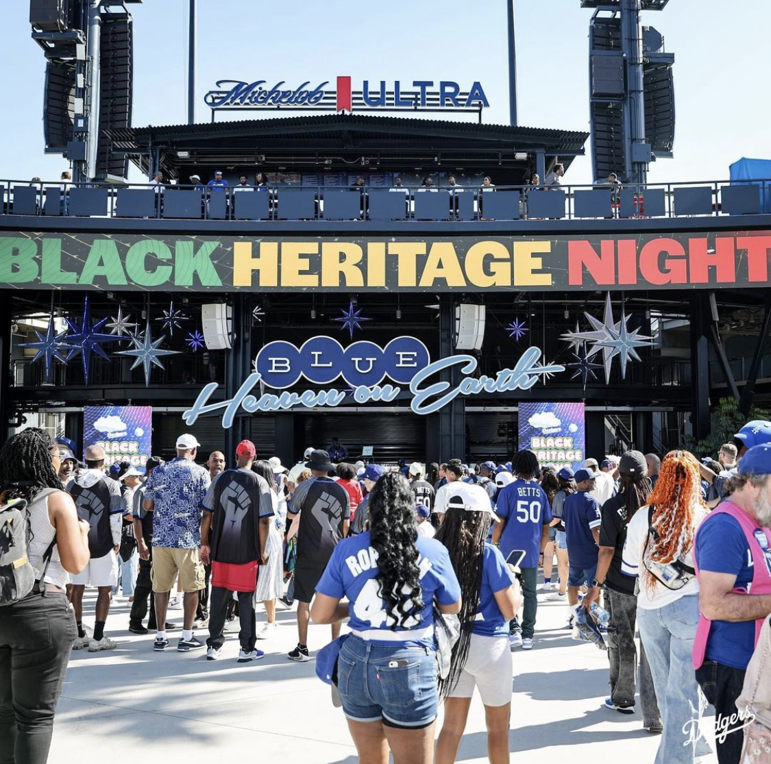 Dodgers Hosts Black Heritage Night with 50/50 Raffle to Support CFBMoC ...